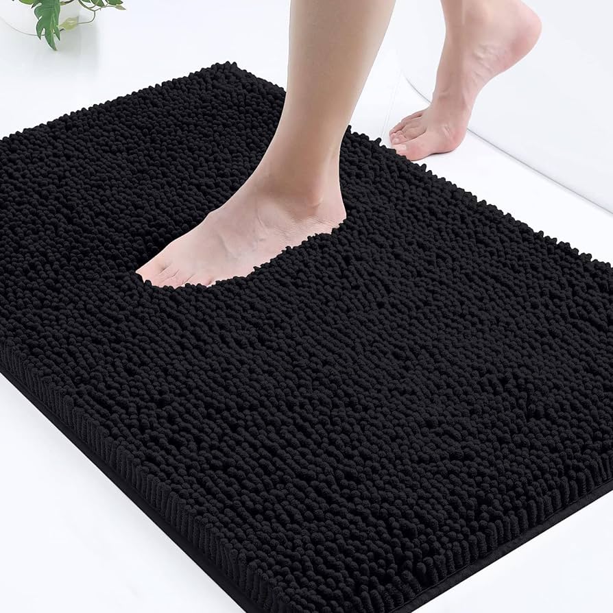 Photo 1 of *SIMILAR TO STOCK* Luxury Chenille Bath Rug, Extra Soft and Absorbent Shaggy