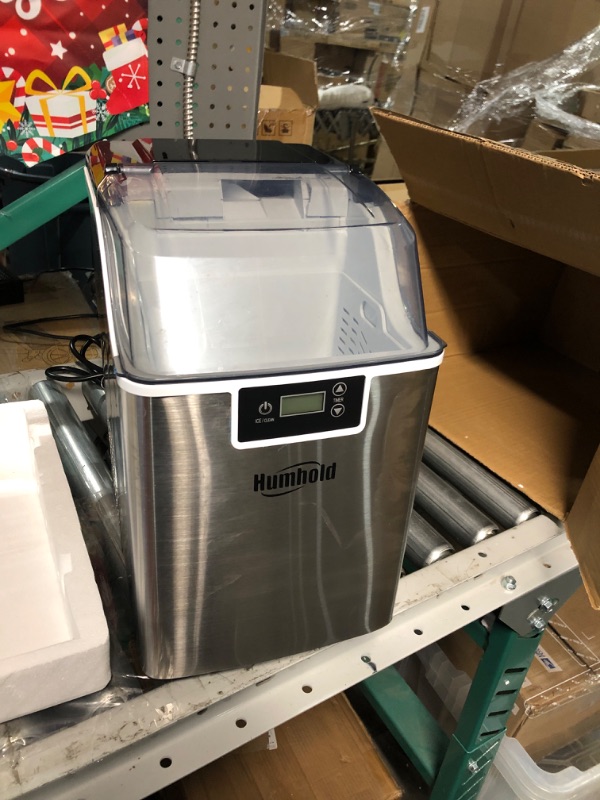 Photo 2 of * important * see notes *
HUMHOLD Nugget Ice Maker Countertop, 44Lbs Pebble Ice Per Day, 24Hrs Preset Program with Automatic Self Cleaning Function