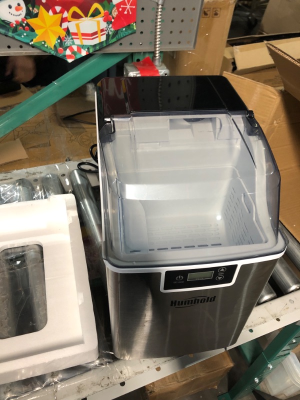 Photo 3 of * important * see notes *
HUMHOLD Nugget Ice Maker Countertop, 44Lbs Pebble Ice Per Day, 24Hrs Preset Program with Automatic Self Cleaning Function