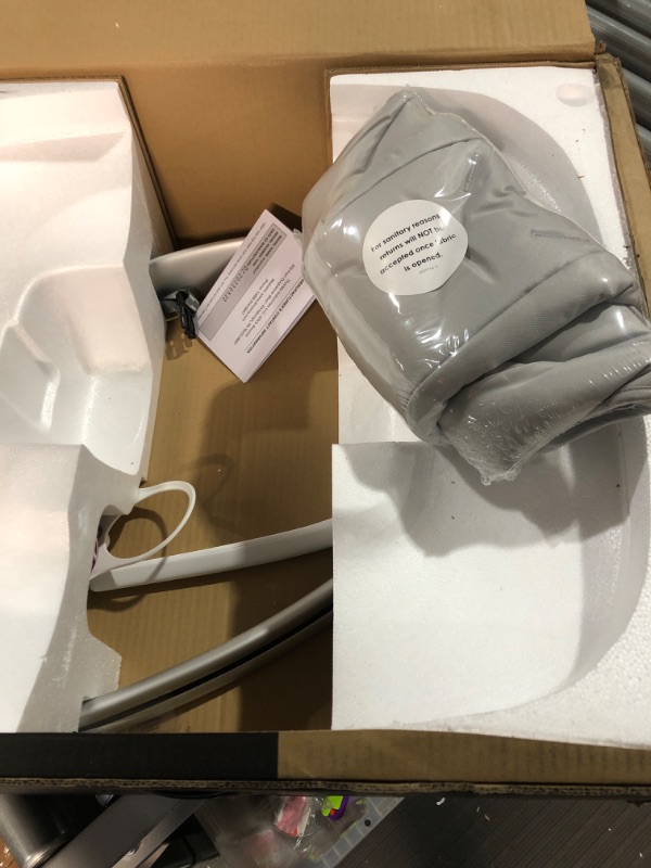 Photo 1 of 4moms MamaRoo Multi-Motion Baby Swing, Bluetooth Baby Swing with 5 Unique Motions, Grey