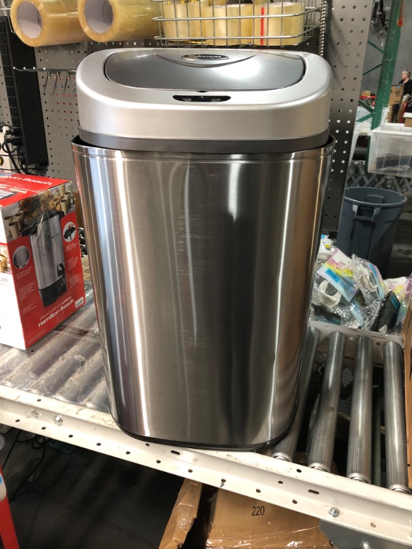 Photo 2 of *PARTS* *SEE CLERK NOTES* NINESTARS Automatic Touchless  Trash Can 