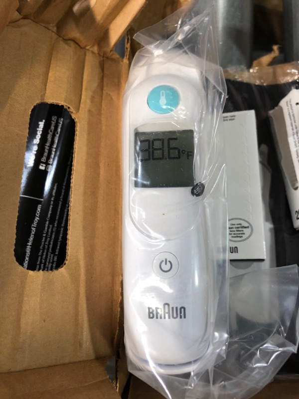 Photo 2 of Braun ThermoScan 6, IRT6515 – Digital Ear Thermometer for Adults, Babies, Toddlers and Kids – Fast, Gentle, and Accurate with Color Coded Results