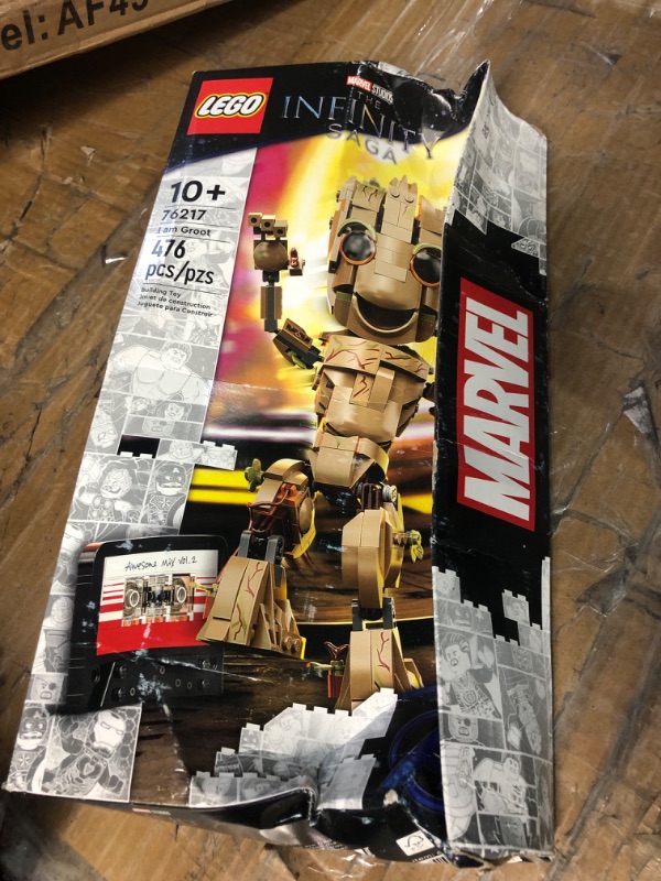 Photo 2 of *BOX DAMAGED* LEGO Marvel I am Groot 76217 Building Toy Set for Kids, Boys, and Girls Ages 10+ (476 Pieces)