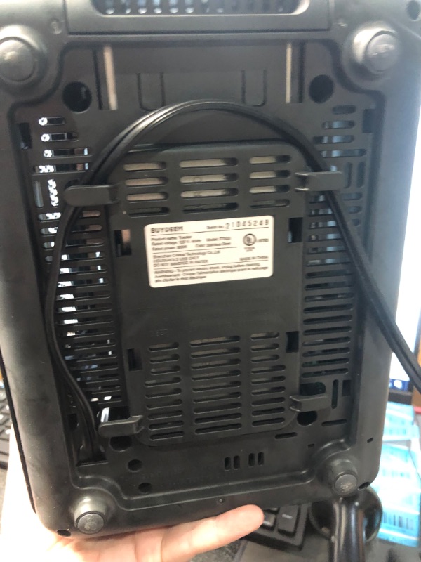 Photo 1 of BUYDEEM DT620 2-Slice Toaster, Extra Wide Slots, Retro Stainless Steel with High Lift Lever, Bagel and Muffin Function, Removal Crumb Tray, 7-Shade Settings (Stainless Steel)