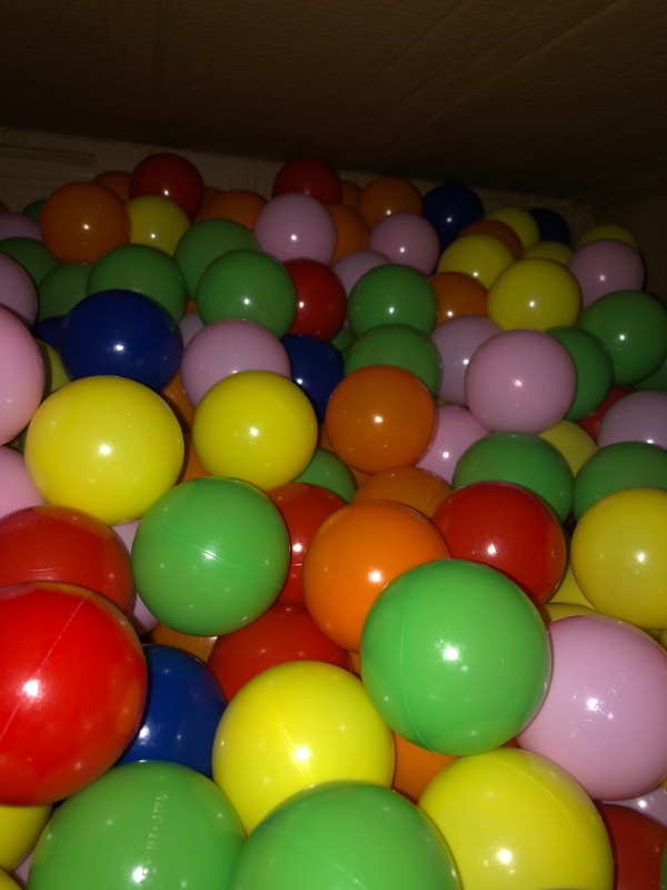 Photo 2 of Click N' Play Phthalate Free & BPA Free, Crush Proof Ball Pit Balls, Bulk 1000 pack