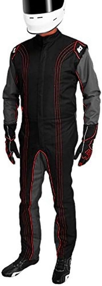 Photo 1 of K1 Race Gear CIK/FIA Level 2 Approved Kart Racing Suit (Red, Medium)