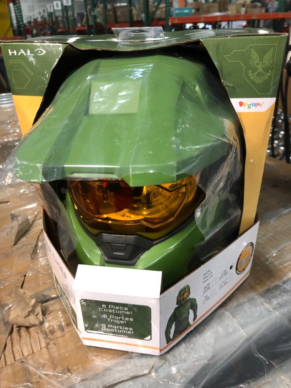 Photo 2 of Disguise Halo Infinite Master Chief Prestige Kids Costume Large (10-12)