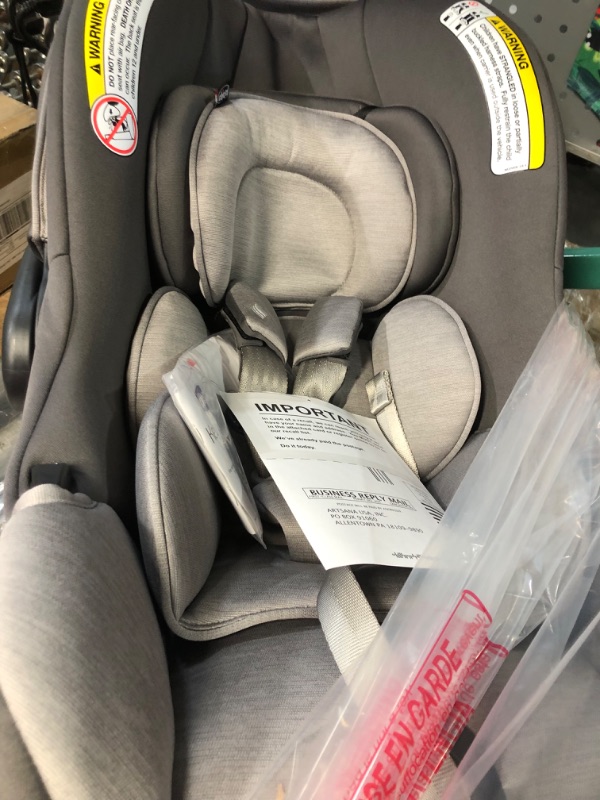 Photo 3 of Chicco KeyFit 35 ClearTex Infant Car Seat - Cove | Grey With ClearTex® No Chemicals Cove/Grey