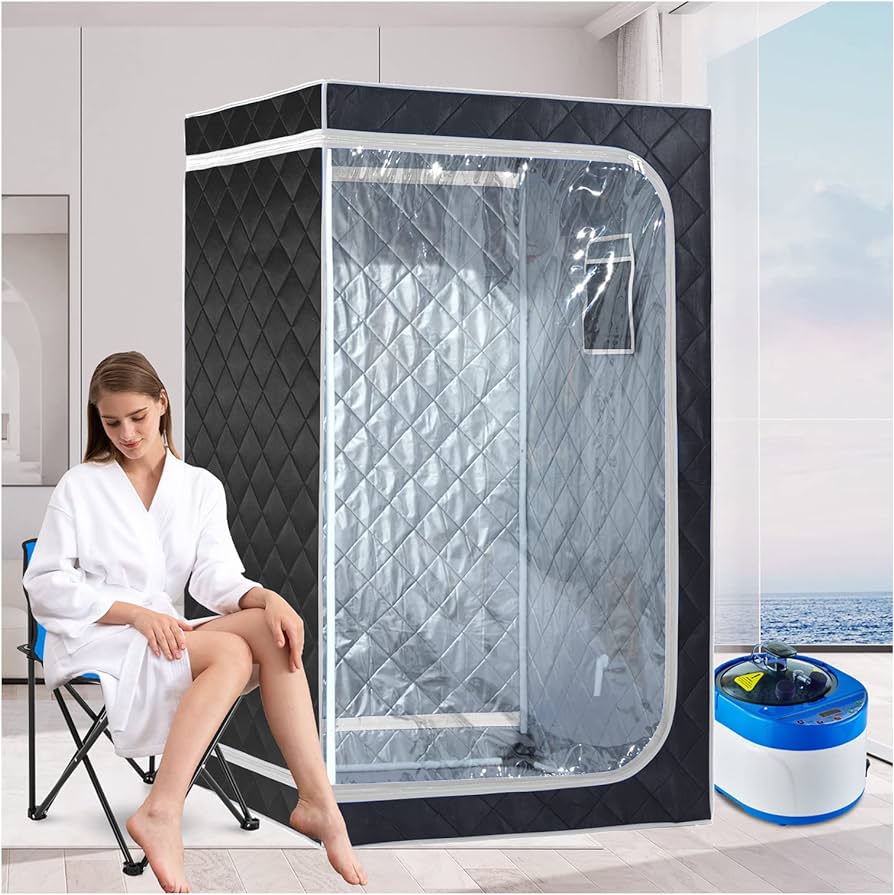 Photo 1 of *SIMILAR TO STOCK*ZONEMEL Full Size Portable Steam Sauna Kit, Personal Full Body Home Spa