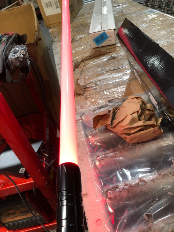 Photo 2 of * used item * no charger * 
Lorsaberus Lightsaber, 92CM Blade with 16 Sound Fonts, Replica Light Saber