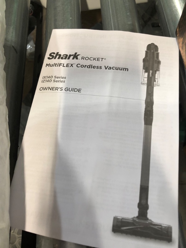 Photo 4 of Shark Cordless Pet Upright Stick Vacuum w/PowerFins UZ155, Green