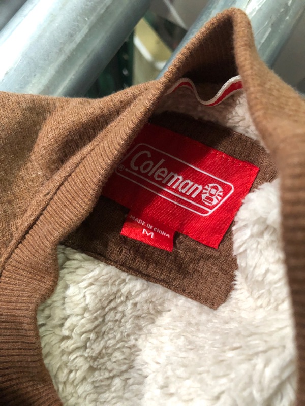 Photo 1 of Coleman Men's Sherpa Lined Long Sleeve Crew MEDIUM