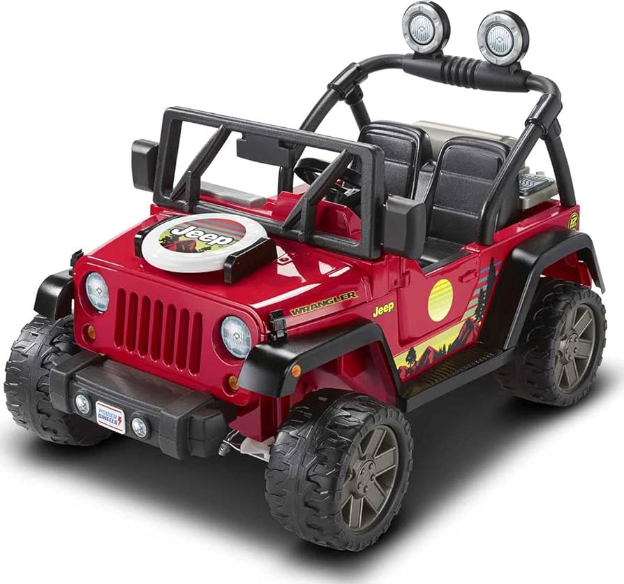 Photo 1 of BLUE Fisher-Price Power Wheels BBQ Fun Jeep Wrangler