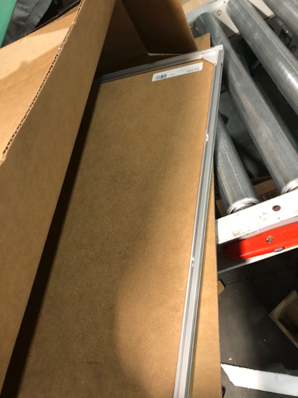 Photo 1 of Mead Whiteboard, White Board, Dry Erase Board, 3' x 2', Silver Aluminum Frame (85356)