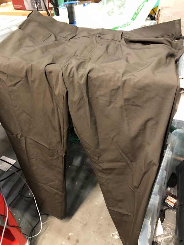 Photo 2 of Callaway Men's Everplay 5-Pocket Golf Pant Black Heather (APPEARS DARK BROWN) 44W x 34L Big Tall