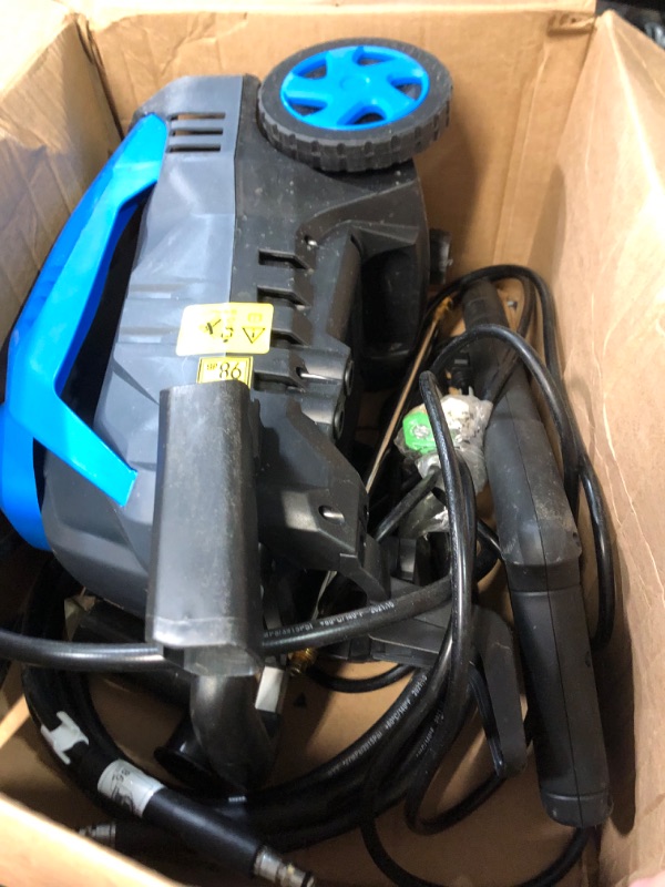 Photo 1 of **FOR PARTS ONLY** Berggren Electric Pressure Washer - 4000 PSI 2.6 GPM Power Washer Electric Powered with 4 Interchangeable 