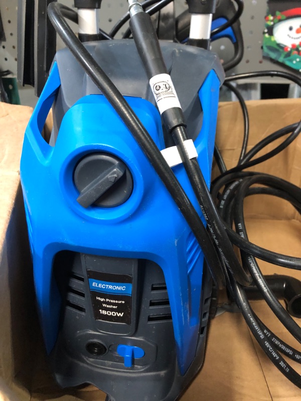 Photo 2 of **FOR PARTS ONLY** Berggren Electric Pressure Washer - 4000 PSI 2.6 GPM Power Washer Electric Powered with 4 Interchangeable 