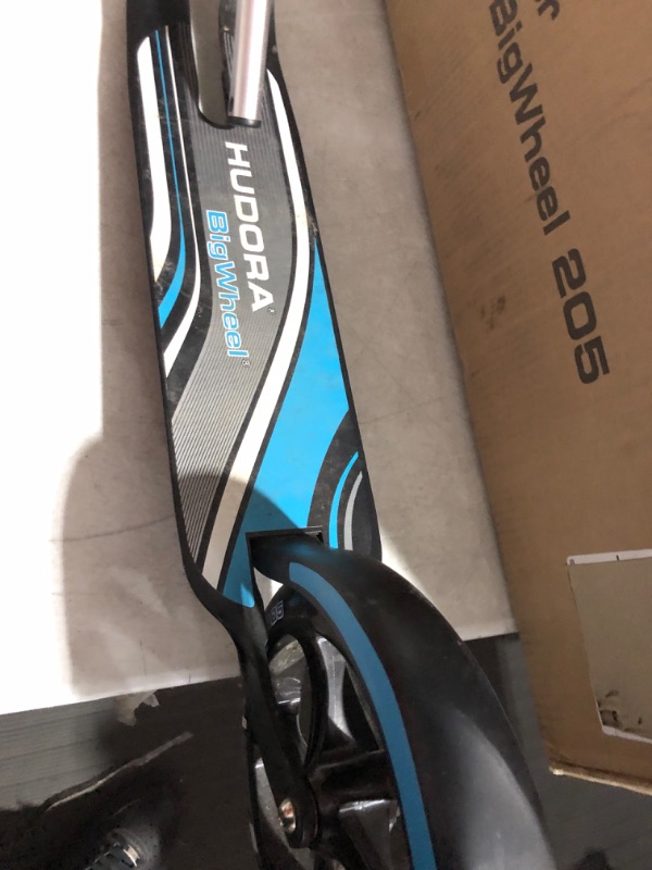 Photo 5 of **FOR PARTS ONLY**DAMAGE
HUDORA Scooter for Kids Ages 6-12 -Blue