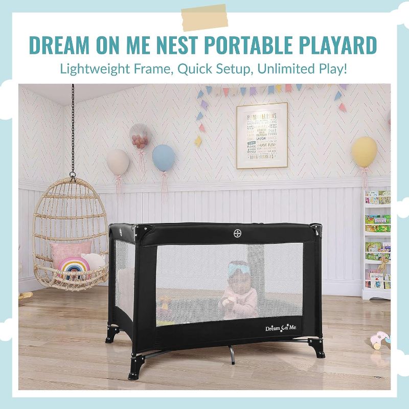 Photo 1 of *SIM TO STOCK* Portable Play Yard With Carry Bag