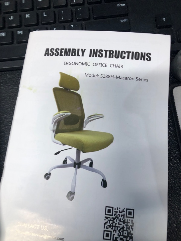 Photo 1 of AFO Ergonomic Office Chair, High Back Chair with Lumbar Pillow and Retractable Footrest