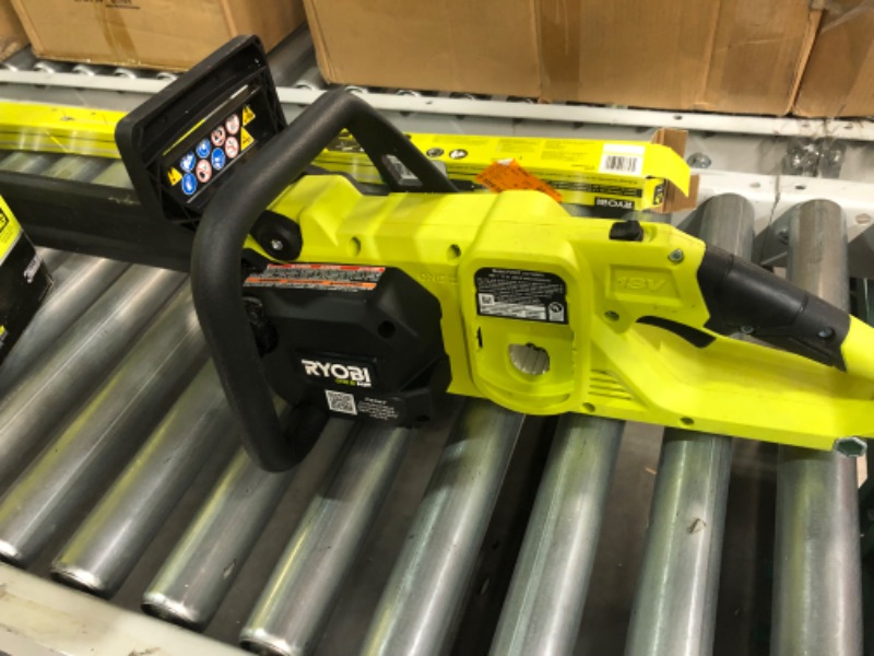 Photo 3 of **PARTS ONLY NO REFUNDS** RYOBI 40-Volt HP Brushless 14 in. Electric Cordless Chainsaw (Tool Only) RY405010 (Bulk Packaged)