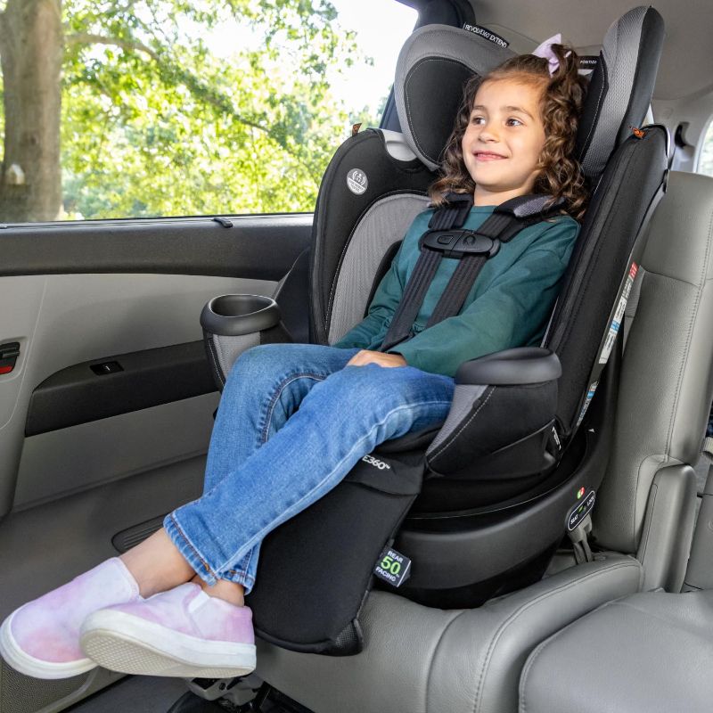 Photo 3 of (READ FULL POST) Evenflo Revolve 360 Extend All-in-One Rotational Convertible Car Seat with Quick Clean Cover - Revere