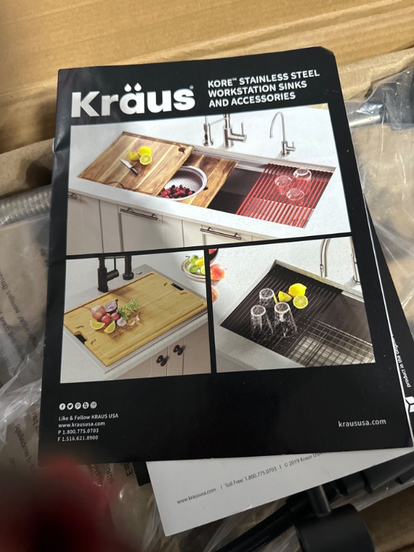 Photo 7 of ***MISSING PARTS READ NOTES***KRAUS Artec Pro (2nd Gen) Commercial Style Pull-Down Single Handle Kitchen Faucet 