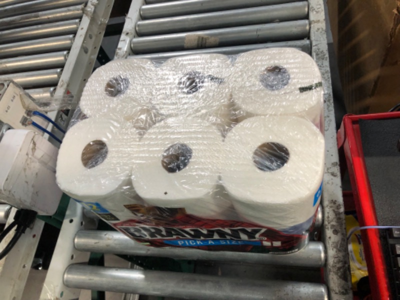 Photo 1 of Brawny® Pick-A-Size® Paper Towels, 6 Double Rolls (Pack of 1 White 1 Count (Pack of 6