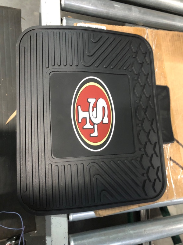 Photo 3 of FANMATS 9973 San Francisco 49ers Back Row Utility Car Mat - 1 Piece - 14in. x 17in., 