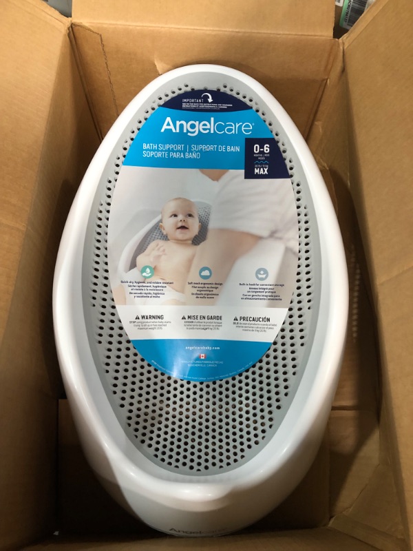 Photo 3 of Angelcare Baby Bath Support (Grey) | Ideal for Babies Less than 6 Months Old