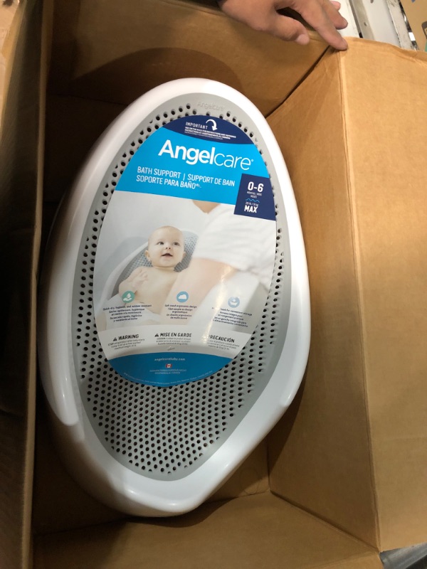 Photo 2 of Angelcare Baby Bath Support (Grey) | Ideal for Babies Less than 6 Months Old