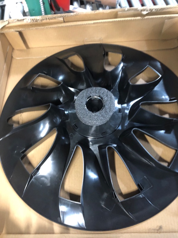 Photo 1 of 4PCS Hub Cap Replacement Performance Wheel Cap Automobile Hubcap Full Rim Cover Accessories.