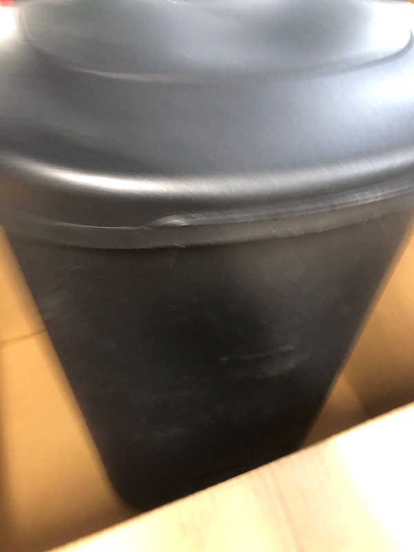 Photo 2 of *MAJOR DAMAGE*
Rubbermaid Classic 13 Gallon Step-On Trash Can 