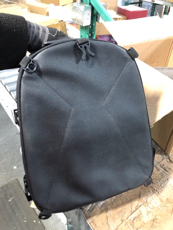 Photo 3 of SUNPIE Motorcycle Tail Bag,Waterproof Motorcycle Backpack Helmet Bag ABS Hard Shell Motorbike Luggage Bags, 