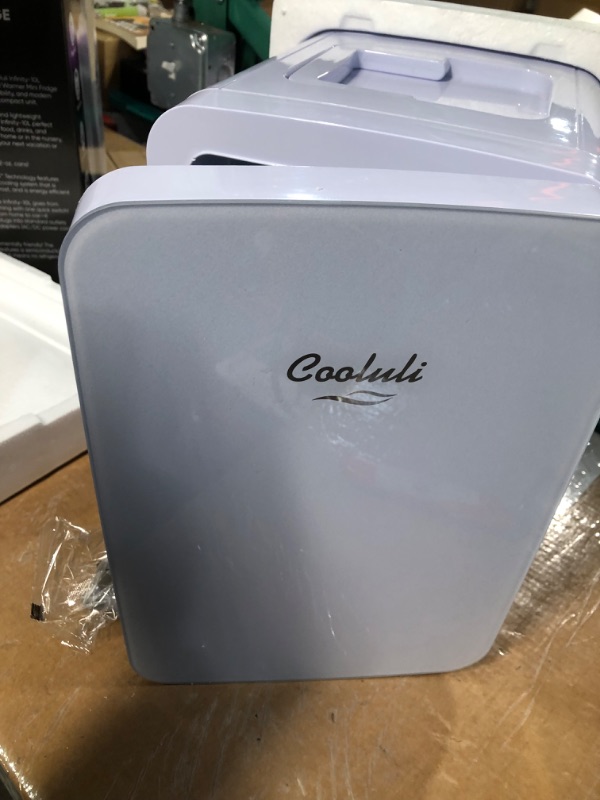 Photo 2 of **DOES NOT WORK**
Cooluli 10L Mini Fridge for Bedroom - Car 12v Portable 