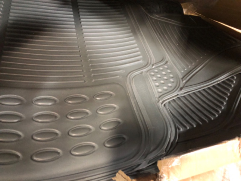 Photo 3 of Automotive Floor Mats Gray ClimaProof for all weather protection Universal Fit for most Cars, SUVs, and Trucks