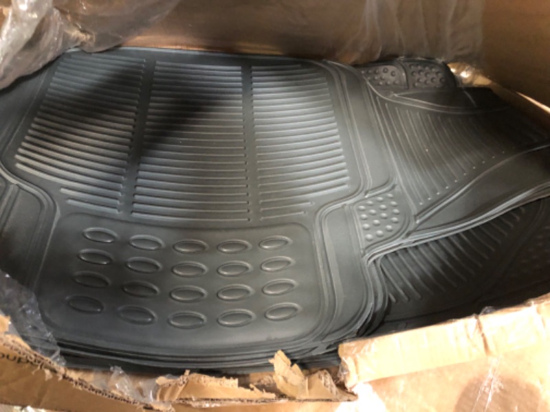 Photo 4 of Automotive Floor Mats Gray ClimaProof for all weather protection Universal Fit for most Cars, SUVs, and Trucks