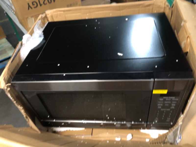 Photo 5 of  Microwave Oven, Black Stainless Steel, 13.625 in