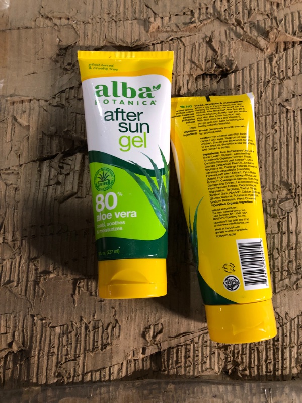 Photo 2 of Alba Botanica Gel Aloe Vera After Sun 8