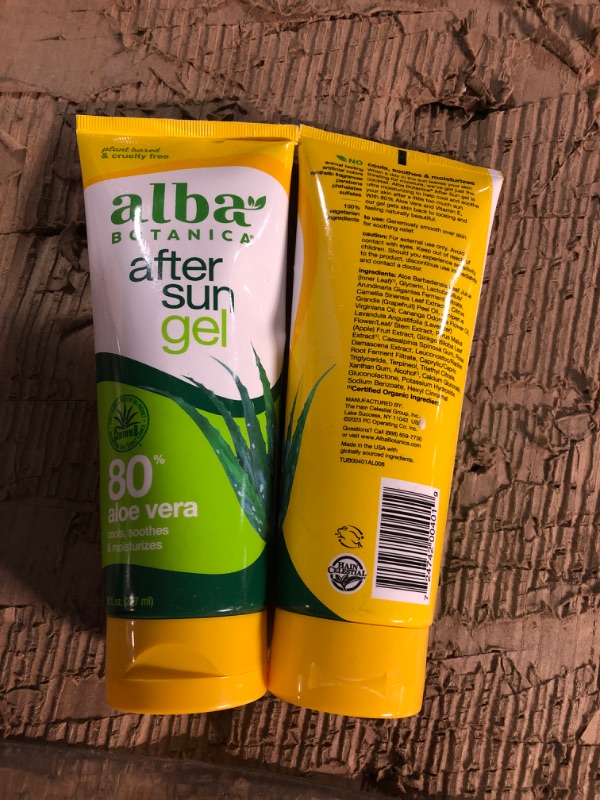 Photo 2 of Alba Botanica Gel Aloe Vera After Sun 8