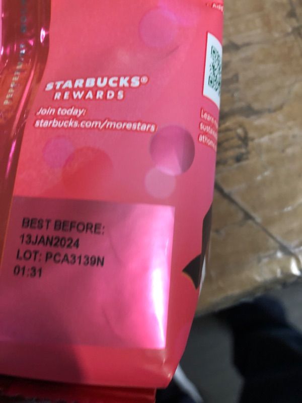 Photo 1 of Starbucks Limited Edition Ground Coffee (Peppermint Mocha, 11 Ounce (Pack of 1)) Peppermint Mocha 11 Ounce (Pack of 1)