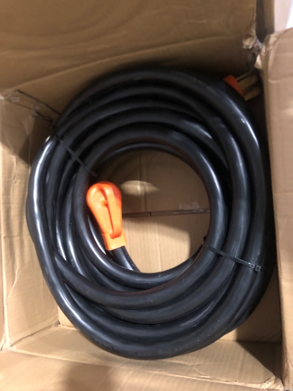 Photo 4 of Finderomend 50 Amp RV Extension Cord for EV,50ft UL Listed **see photos**