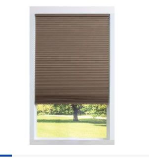 Photo 1 of ALLEN + ROTH 70"X 64" BROWN SUNBLOCK SHADE