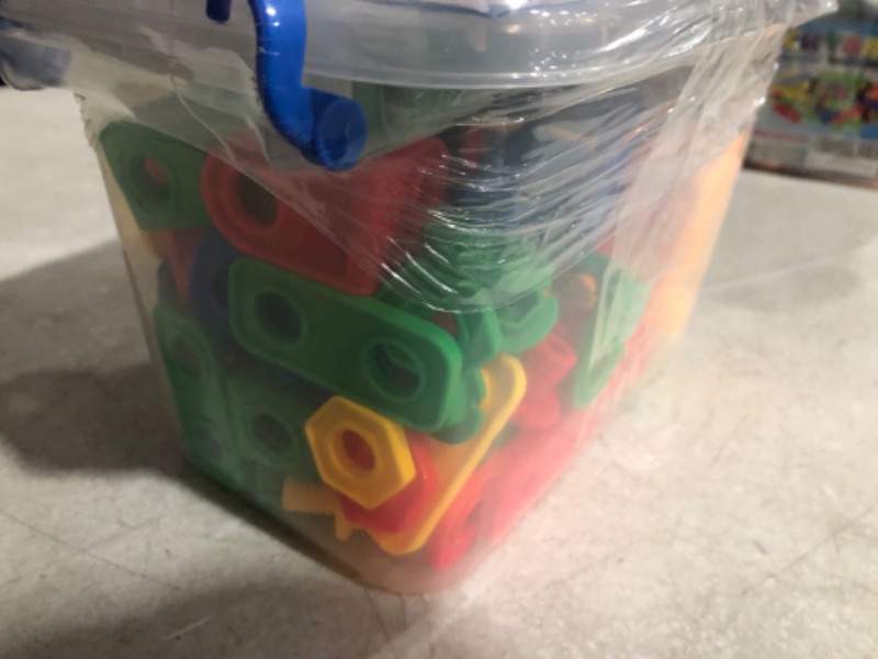 Photo 4 of Brickyard Building Blocks STEM Toys Kids Ages 4-8 with 101 Pieces