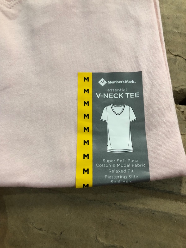 Photo 2 of Member's Mark Ladies Short Sleeve V-Neck Tee
2 pack medium