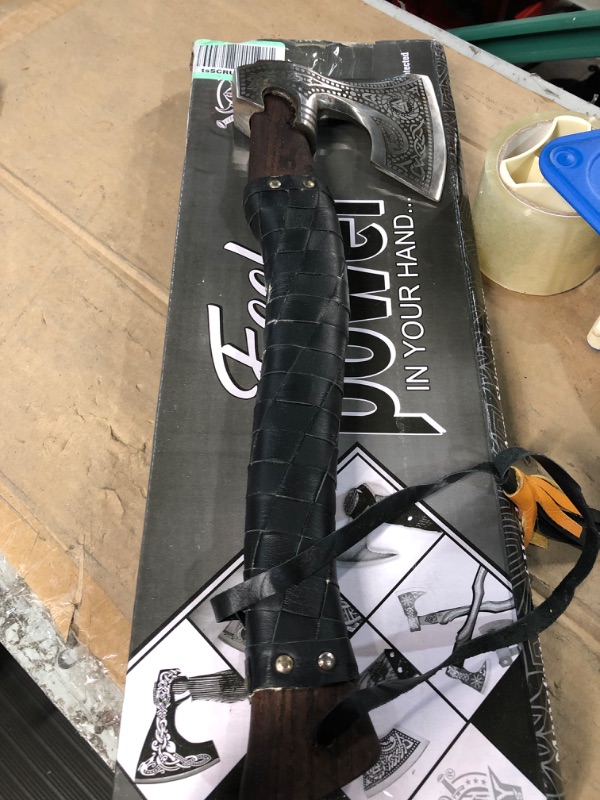 Photo 1 of 18.5 Inches Length | Hand Forged Viking Axe
