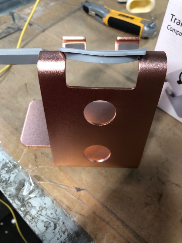 Photo 1 of Tranesca 2-in-1 Charger Stand Station Compatible with iPhone That uses Magsafe Charger (Rose Gold) STAND ONLY