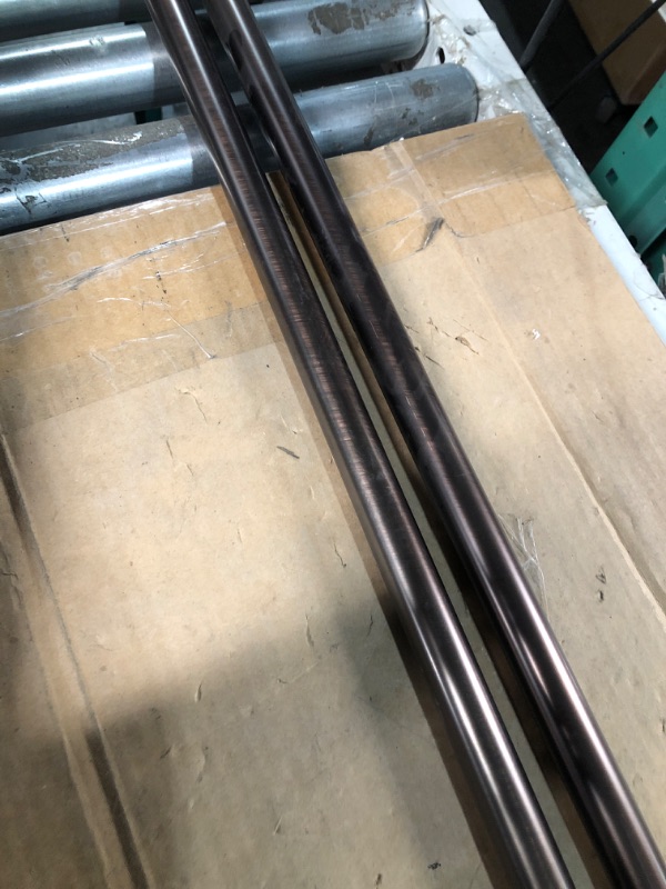 Photo 3 of [FOR PARTS ONLY]
Bronze Curtain Rods for Window 36 to 72 Inch, Single Drapery Rods Bronze Curtain Rods NONREFUNDABLE