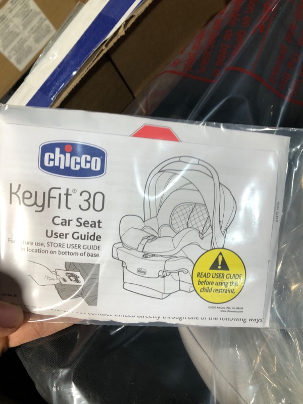 Photo 3 of Chicco KeyFit 30 ClearTex Infant Car Seat and Base, Rear-Facing Seat