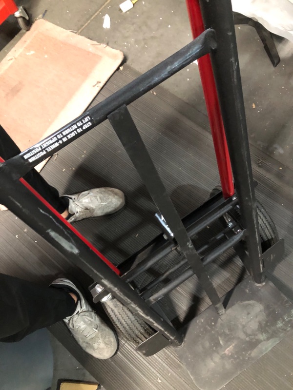 Photo 2 of [READ NOTES]
Milwaukee 800-Lb 4-Wheel Steel Convertible Hand Truck 70082